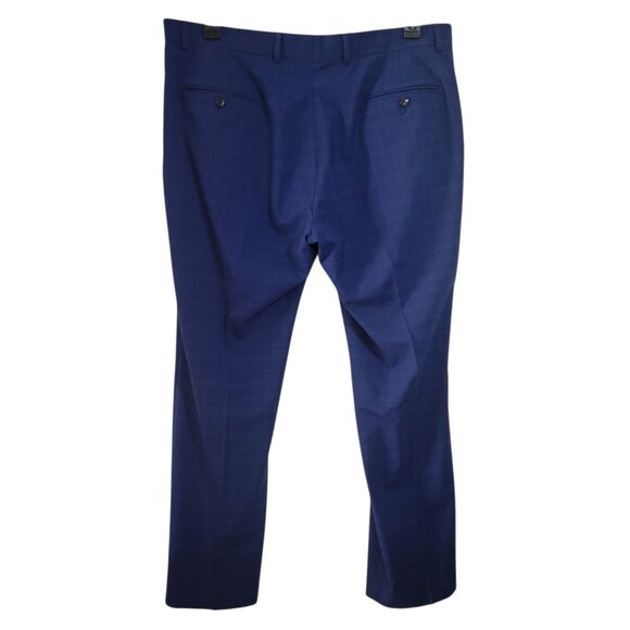 Tommy Hilfiger Mens Blue Single-Breasted Blazer Two-Piece Suit (Size 44R) - Picture 8 of 13